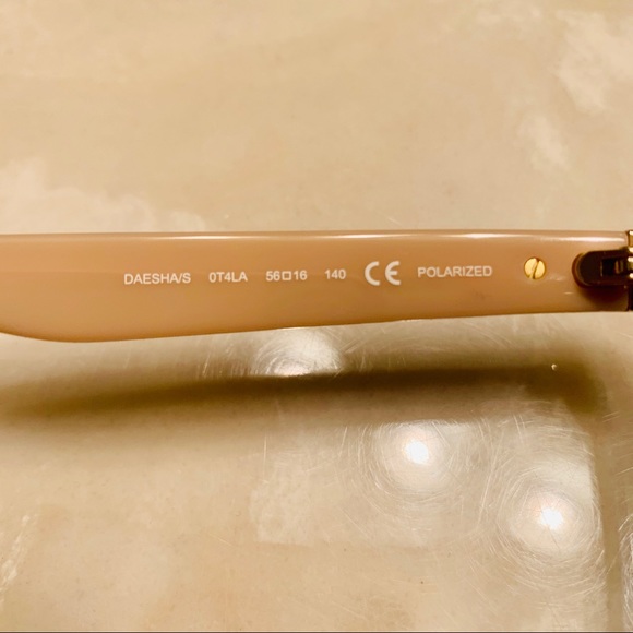 Kate Spade Tortoise Shell Pink Sunglasses